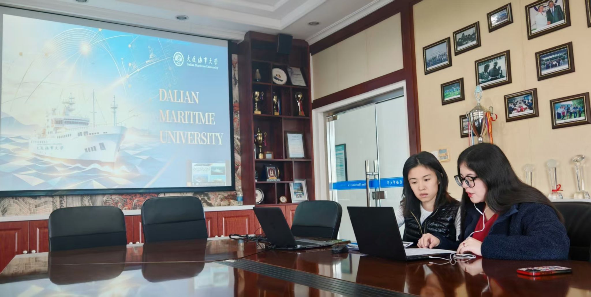 大连海事大学留学生教育中心参加萨尔瓦多2027-2028年中国高校网络宣介会