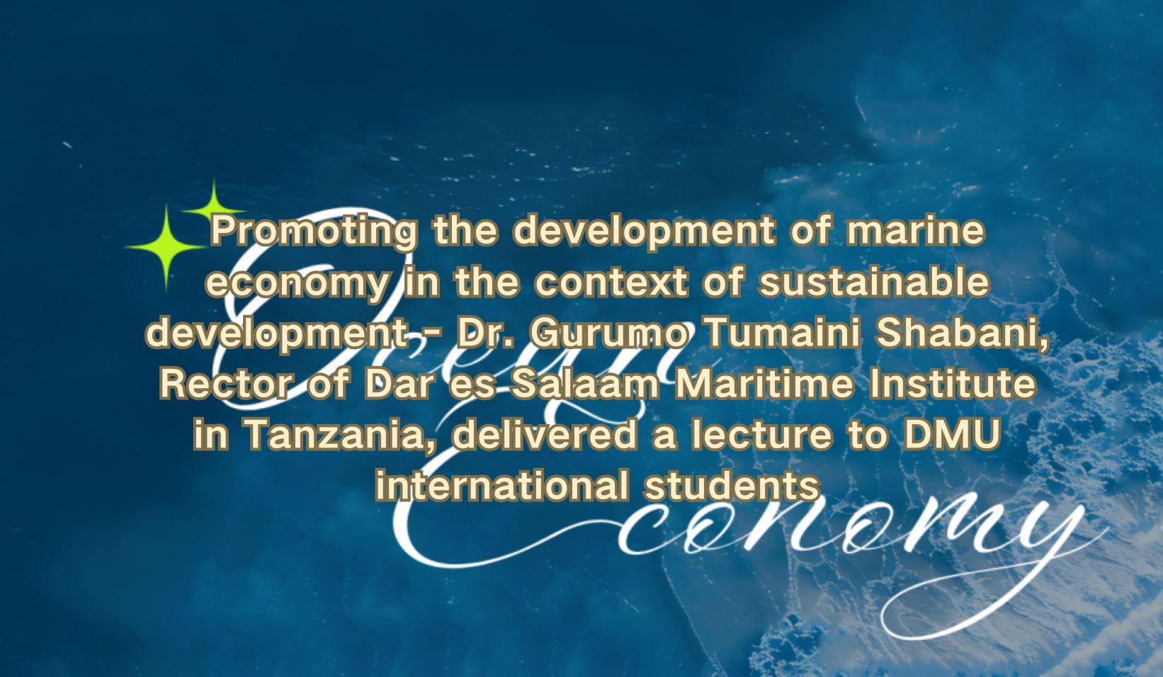 Promoting the development of marine economy in ...